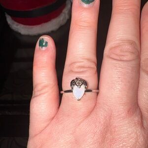 Fragrant Jewels Silver Heart Ring